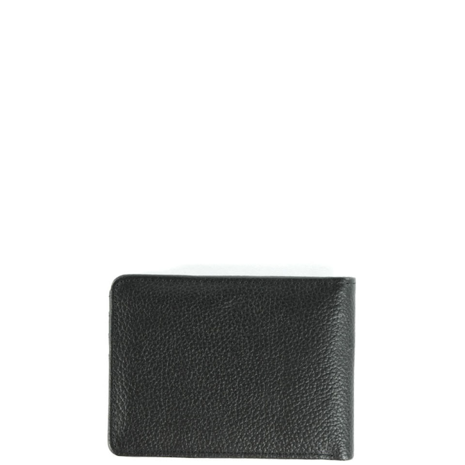 Herschel Supply Co. Hank Leather Wallet - Black Leather