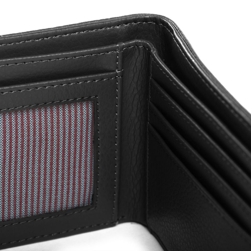 Herschel Supply Co. Hank Leather Wallet - Black Leather