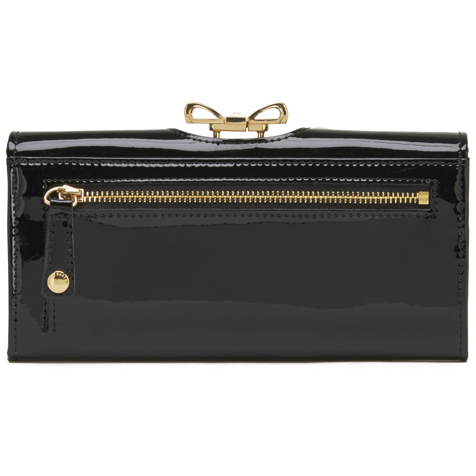 Ted Baker Women's Crystal Bow Patent Purse - Black