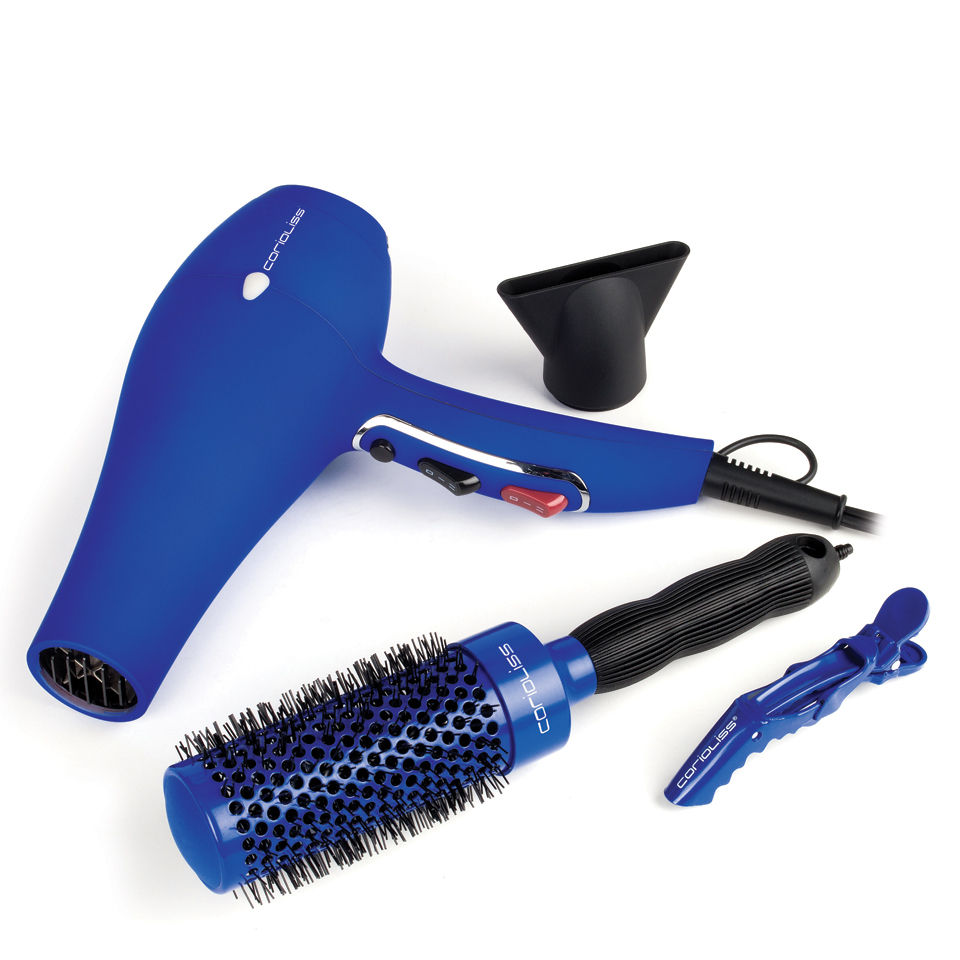 Corioliss Flow Blue Hair Dryer Kit