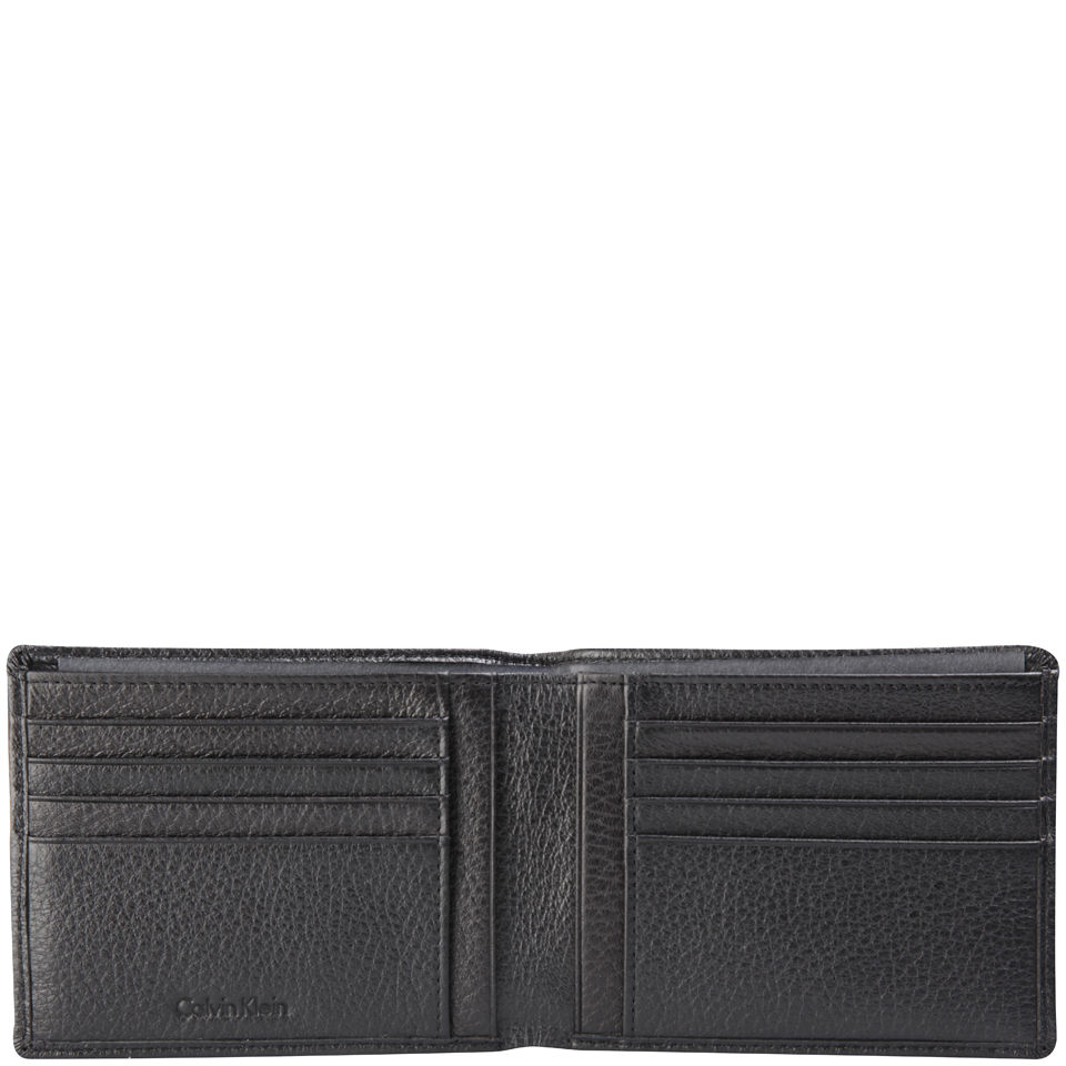 Calvin klein leather deals billfold wallet