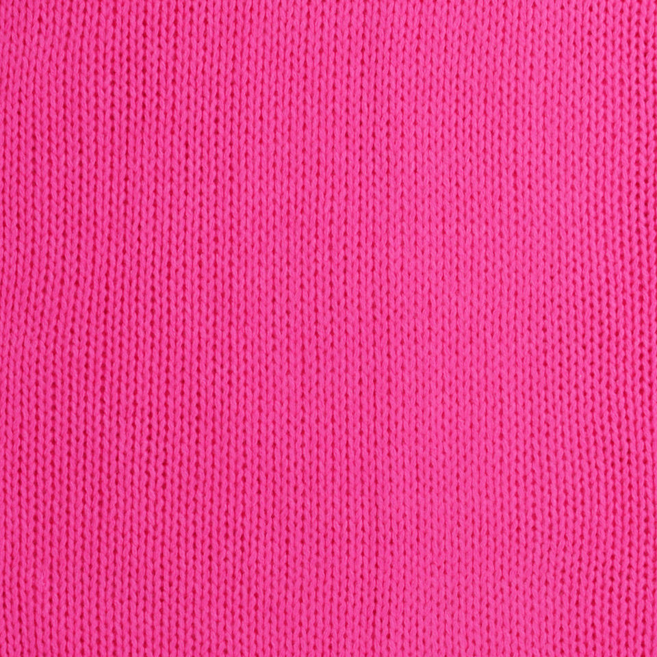 Codello Women's Winter Wonderland Neon Knitted Scarf - Pink