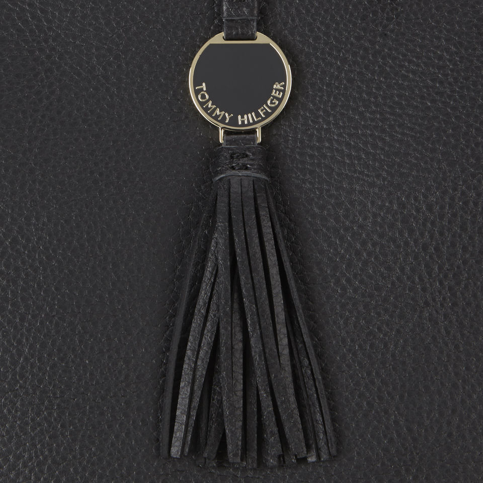 Tommy Hilfiger Women's Clara Tassel Tote Bag - Black