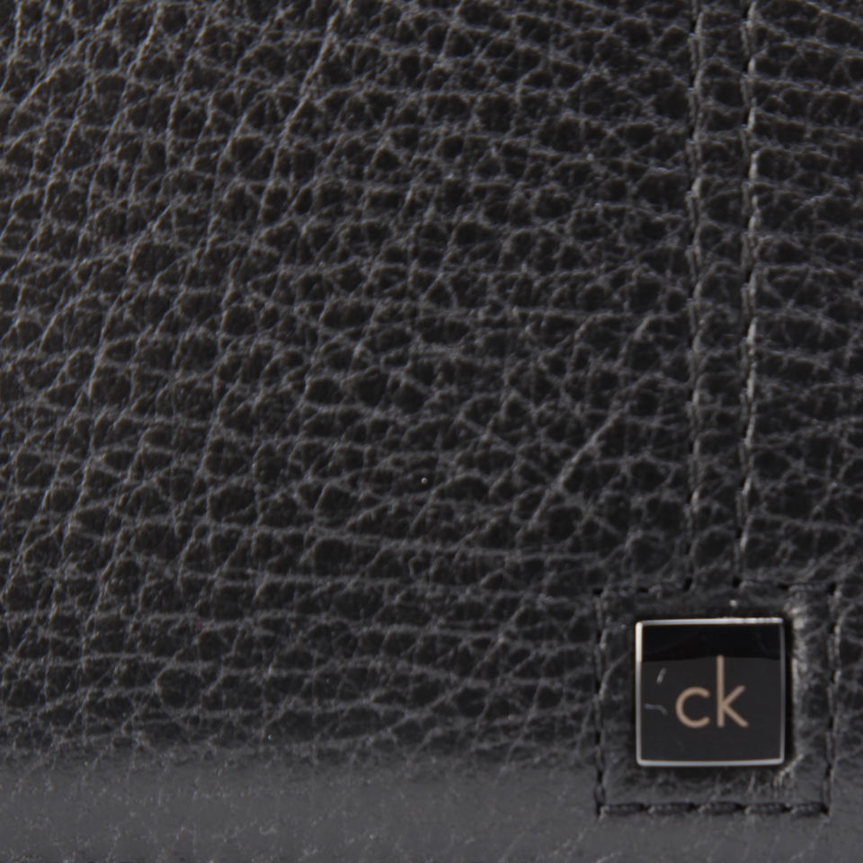 Calvin Klein Men's Philippe Pebble Leather iPad Case - Black