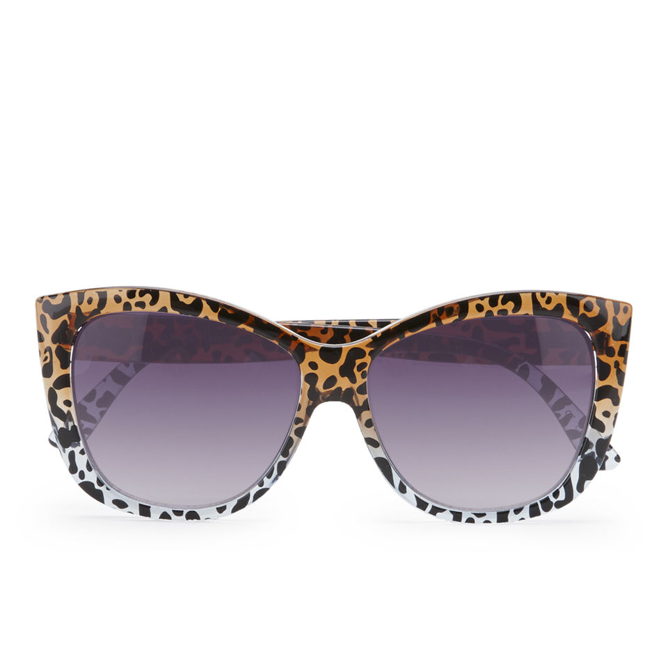 Le Specs Women's Hatter Cheetah Sunglasses - Cheetah