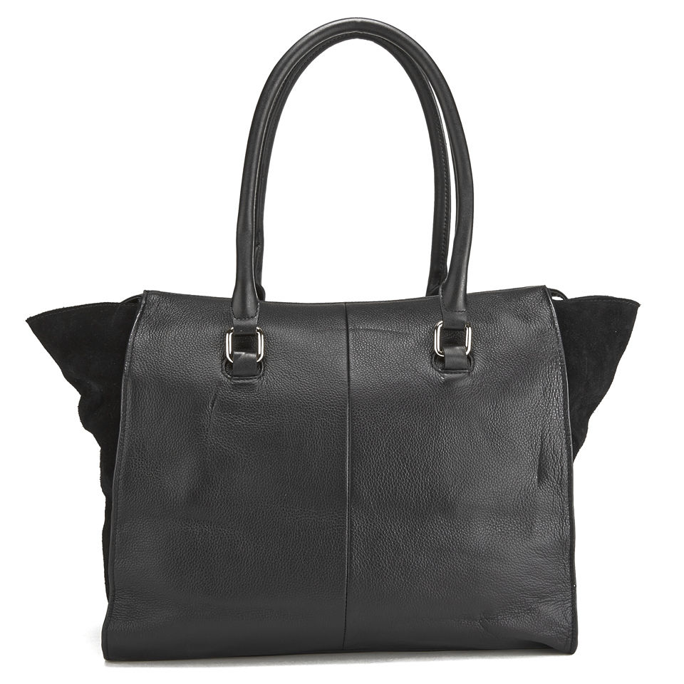 Paul's Boutique Brooke Leather Tote Bag - Black