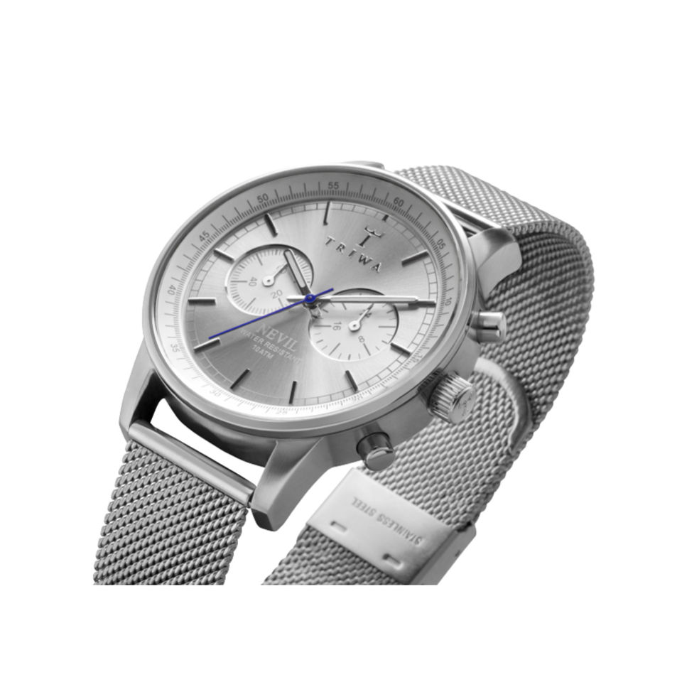 Triwa Sterling Steel Nevil Watch Silver