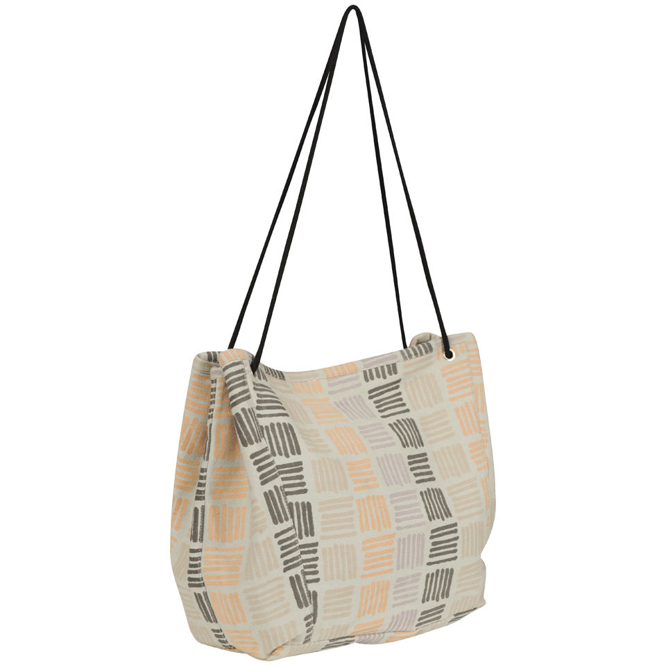 Kate Sheridan Stripes Print Marine Bag