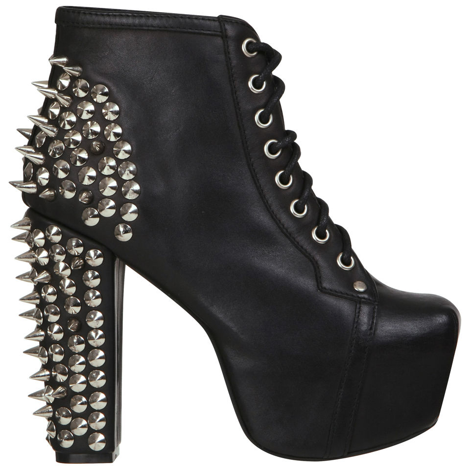 Jeffrey Campbell Women s Lita Spike Shoes Black Allsole