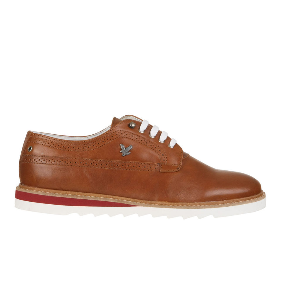 Lyle Scott Men s Caladail Leather Brogues Tan Allsole