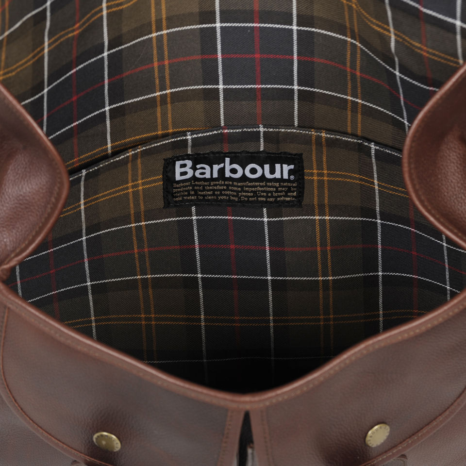 Barbour Men's Leather Tarras - Dark Brown