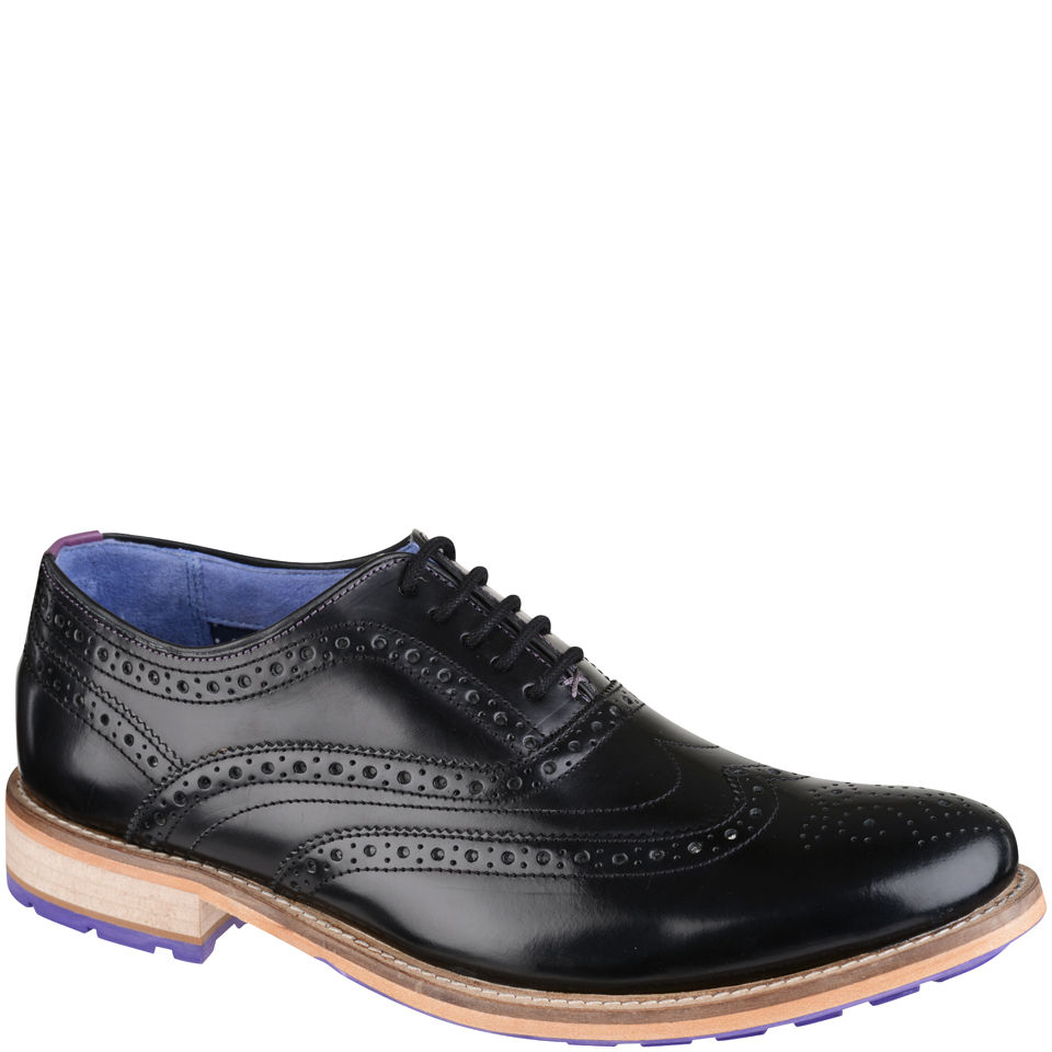 Mens purple brogues shop