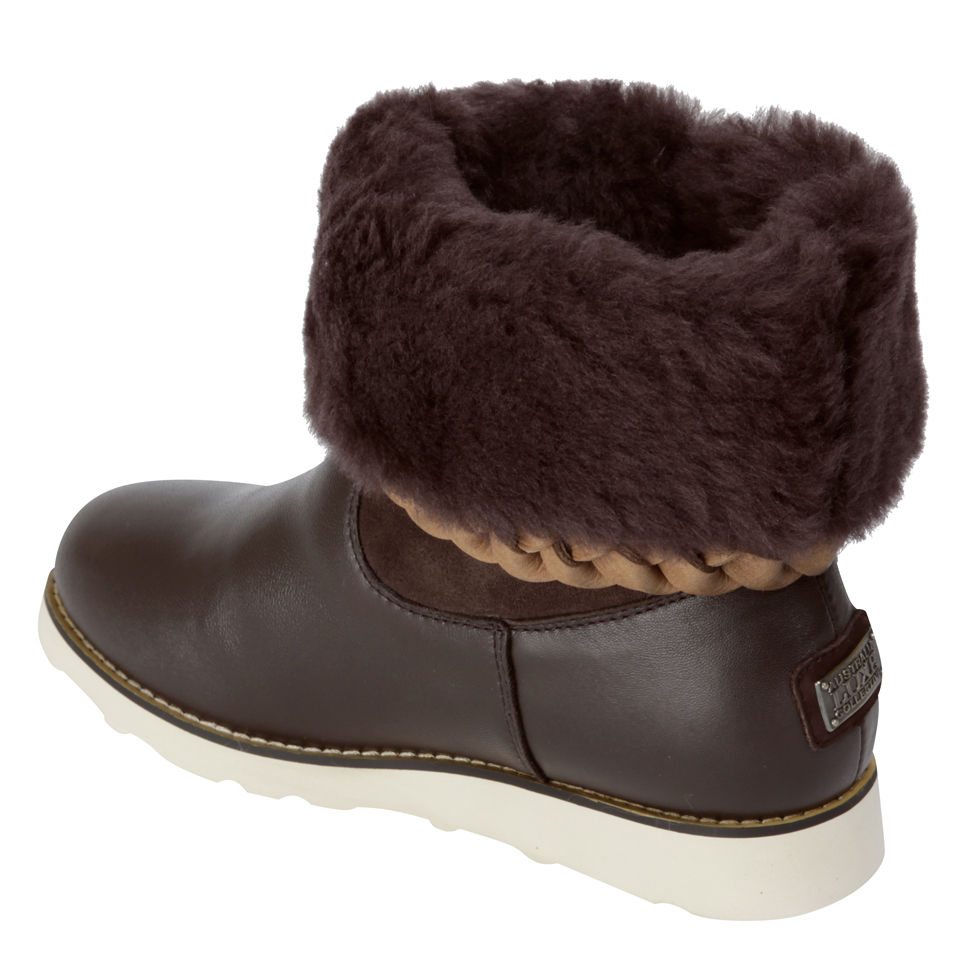 Australia Luxe Women s Yvent Sheepskin Leather Boots Beva Allsole