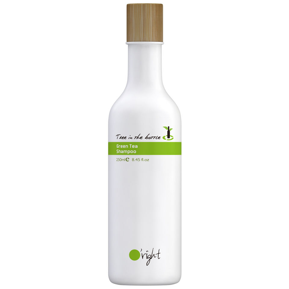 O'right Green Tea Shampoo - Tree in the Bottle (250ml) - Green Formula