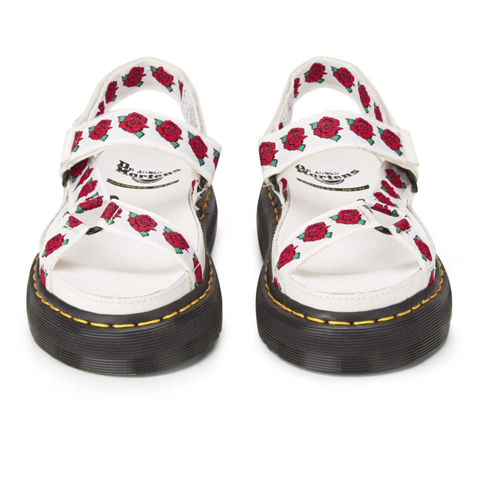 Dr. Martens x Agyness Deyn Women's Leather Sandals - White