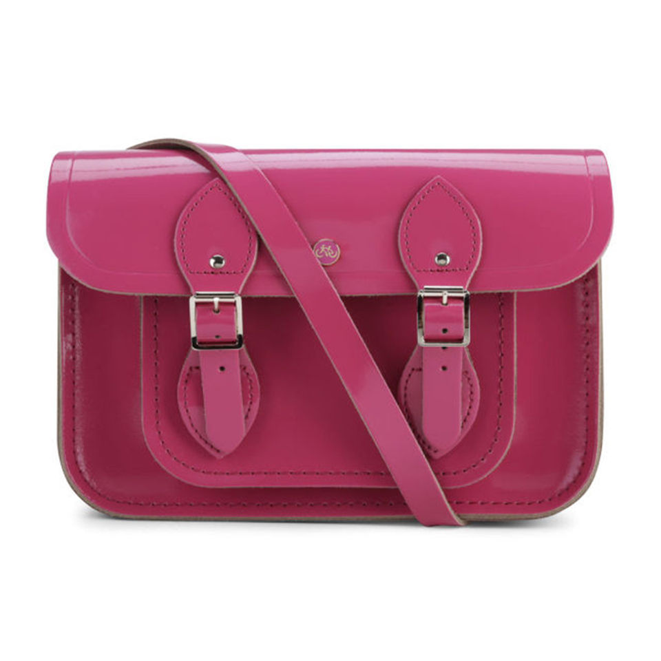The Cambridge Satchel Company 11 Inch Patent Leather Satchel - Orchid