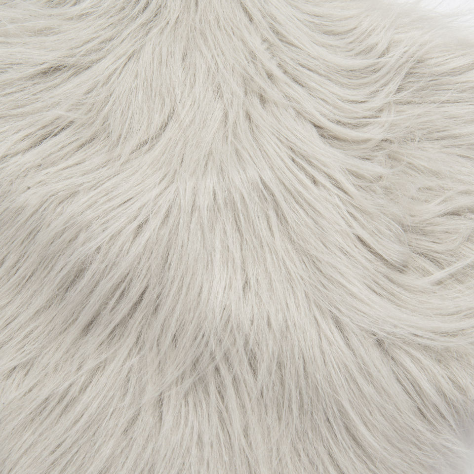 Unreal Fur Faux Fur Fur-Go Scarf - Grey