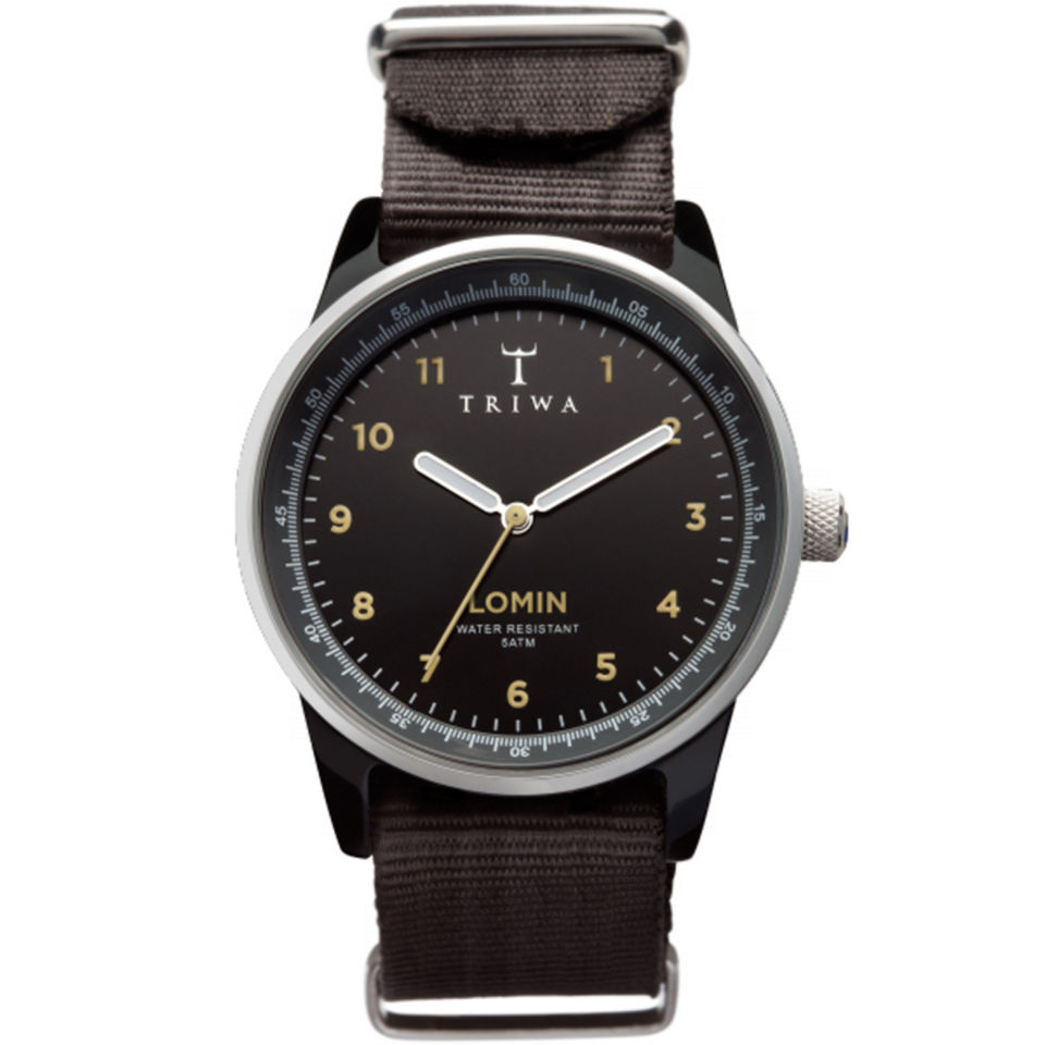 Triwa Midnight Lomin Watch - Black