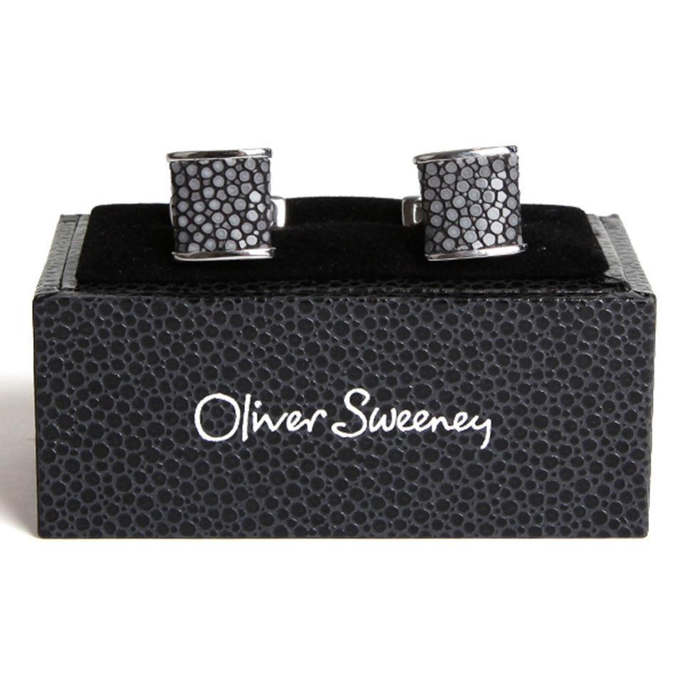 Oliver Sweeney Money Stingray Cuff Links - Black