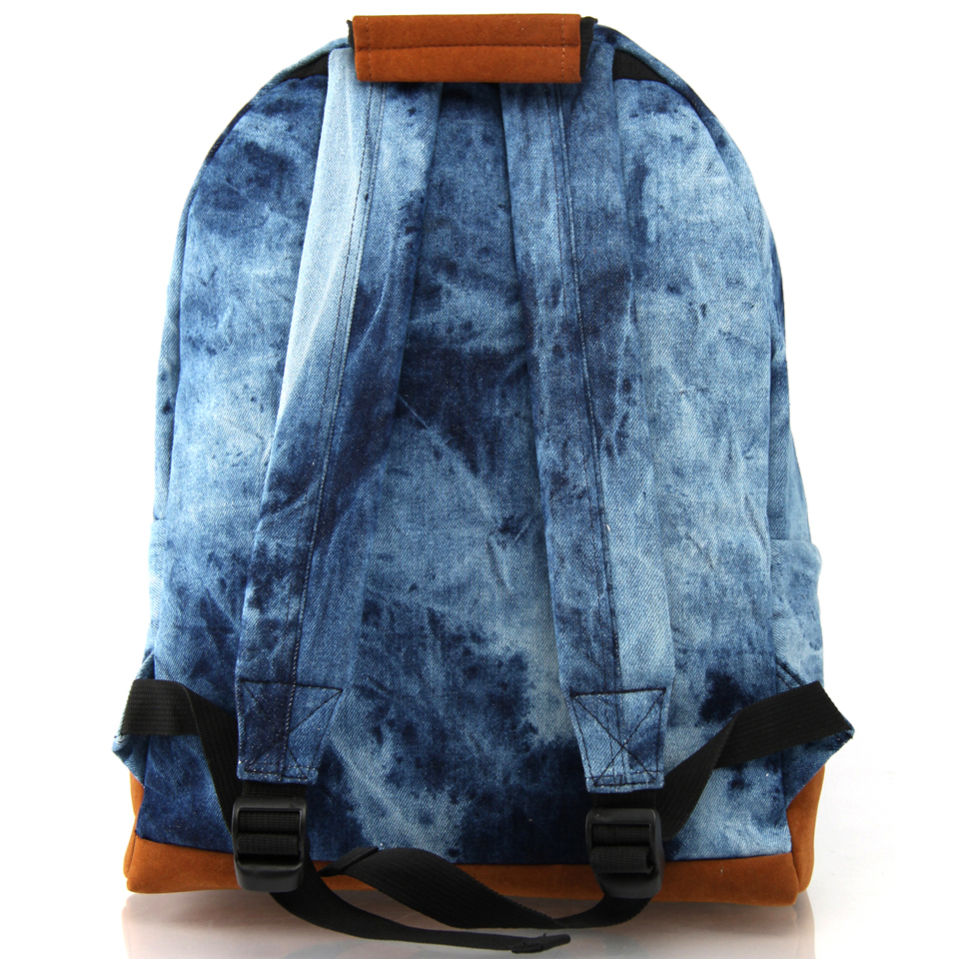 Mi-Pac Premium Denim Dye Backpack - Denim Dye Blue