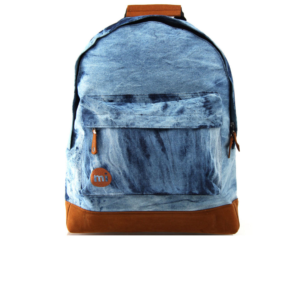 Mi-Pac Premium Denim Dye Backpack - Denim Dye Blue