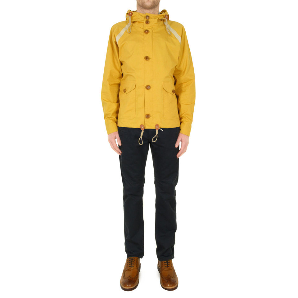 Nigel Cabourn Men's Aircraft Taped Jacket - Survival Yellow