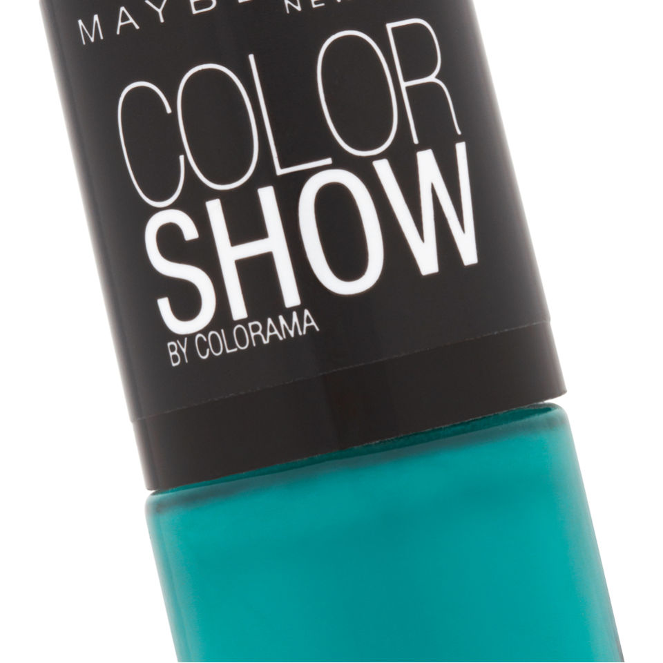 Maybelline New York Color Show Nail Lacquer - 120 Urban Turquoise 7ml