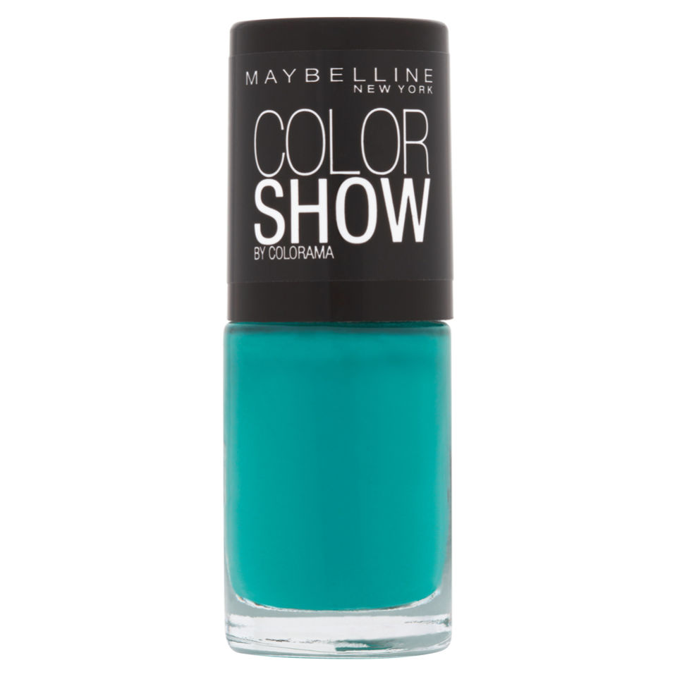 Maybelline New York Color Show Nail Lacquer - 120 Urban Turquoise 7ml