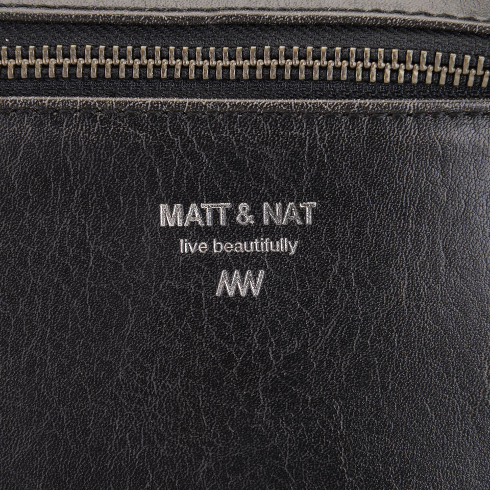 Matt & Nat Women's Moxy Zip Top Cross Body Bag - Black