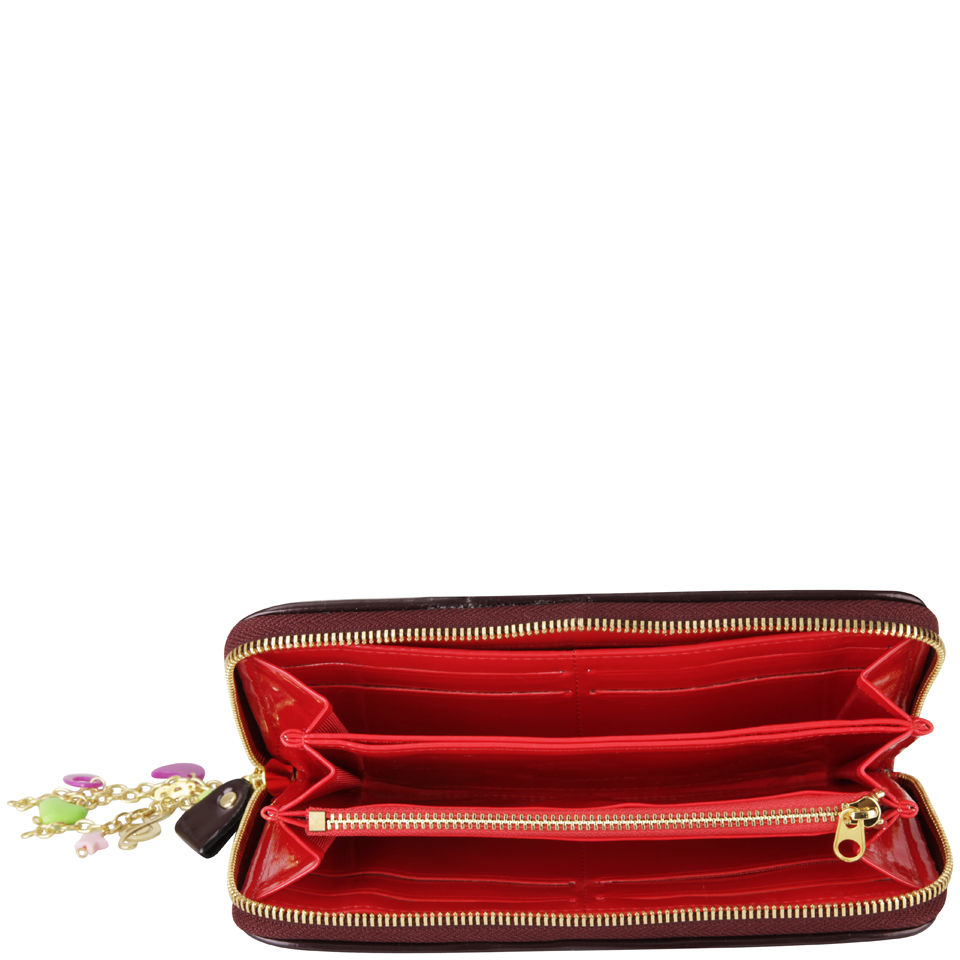 Paul's Boutique Maisy Pony Skin Bag - Burgundy