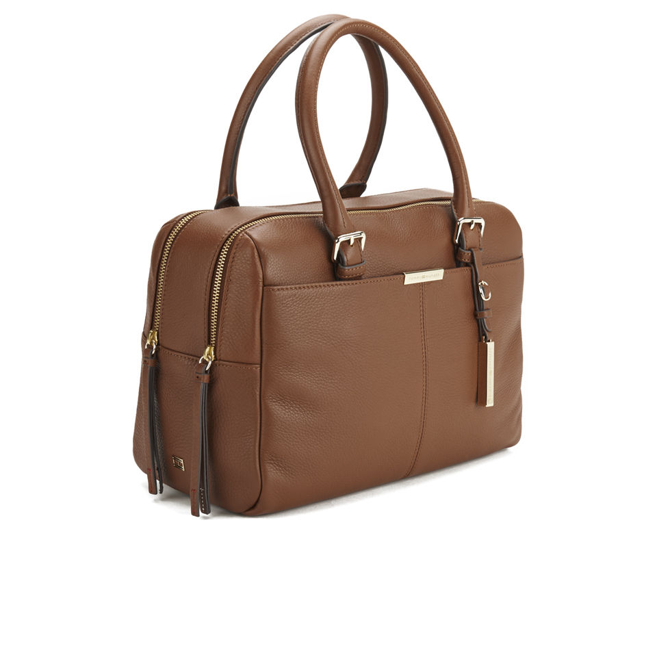 Tommy Hilfiger Women's Marnie Leather Bowler - Winter Cognac