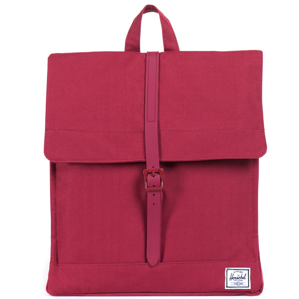 Herschel Supply Co. City Mid Volume Rubber Backpack - Burgundy