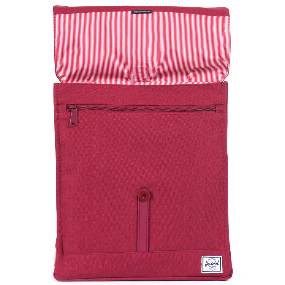 Herschel Supply Co. City Mid Volume Rubber Backpack - Burgundy