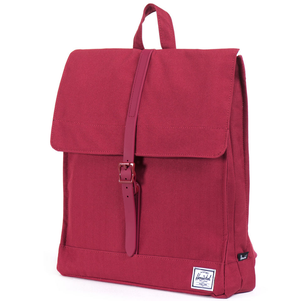 Herschel Supply Co. City Mid Volume Rubber Backpack - Burgundy