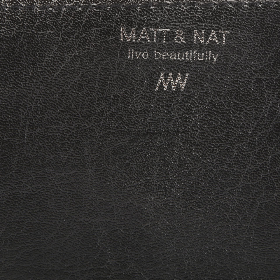 Matt & Nat Men's Bane Zip Around Wallet - Black