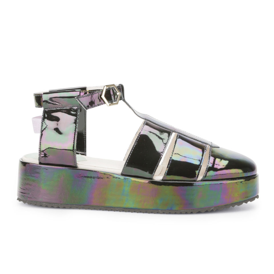 Womens iridescent sandals cheap