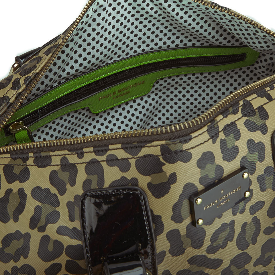 Paul's Boutique Molly Bowler Bag - Leopard