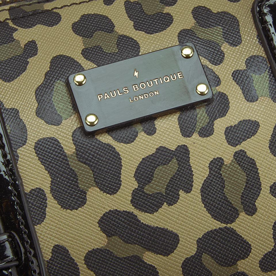 Paul's Boutique Molly Bowler Bag - Leopard