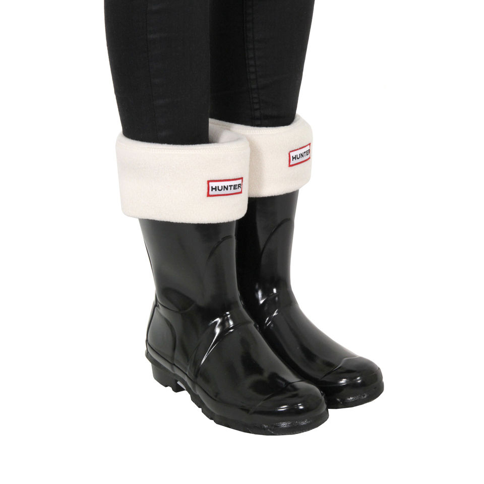 Hunter Women's Short Welly Socks - Cream