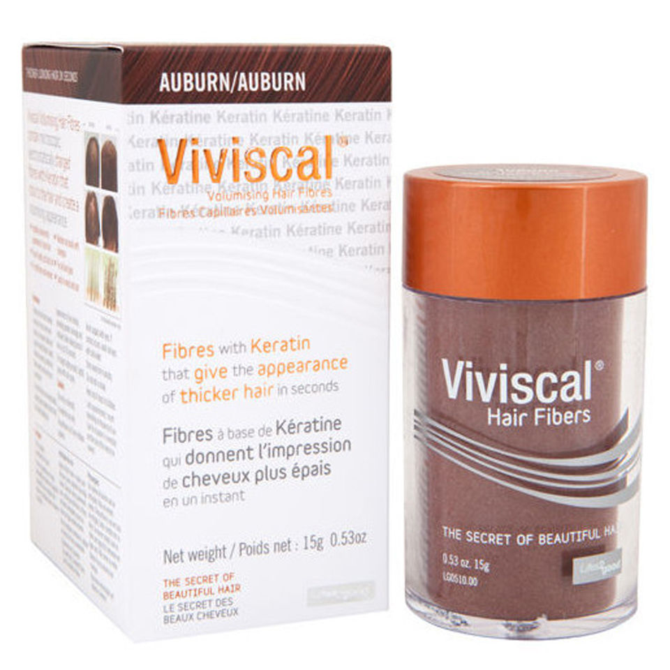 Viviscal Volumising Hair Fibres - Auburn (15g)