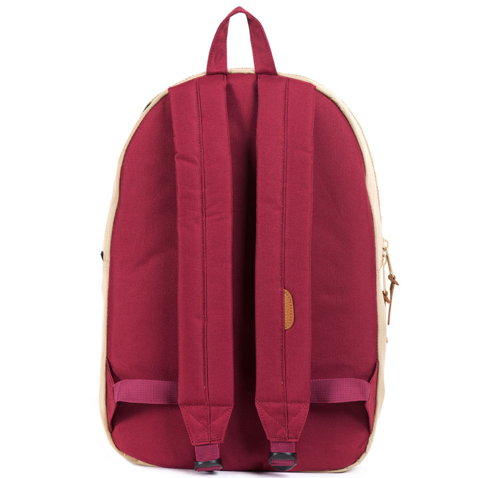 Herschel Supply Co. Settlement Backpack - Khaki/Burgundy