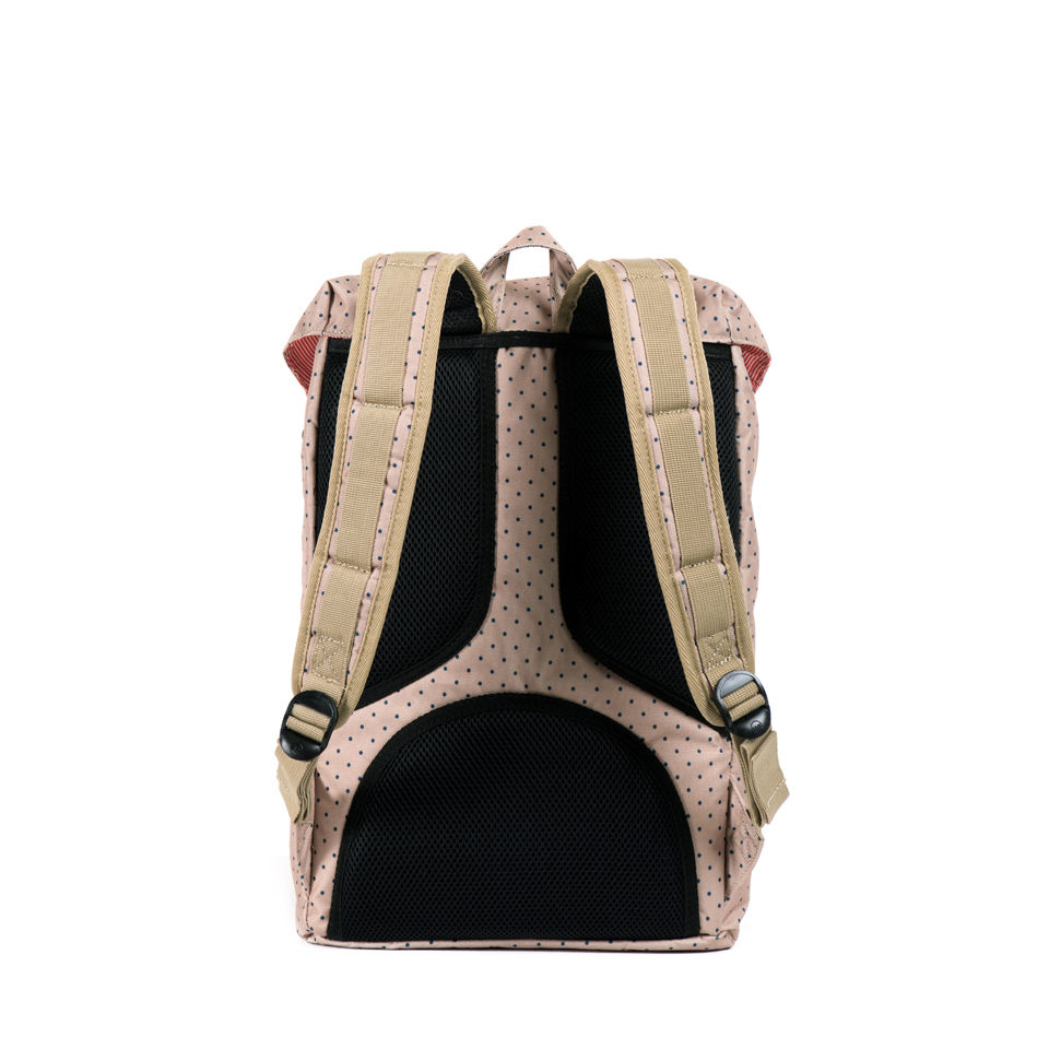 Herschel Supply Co. Little America Mid-Volume Backpack - Khaki Polka Dot/Navy