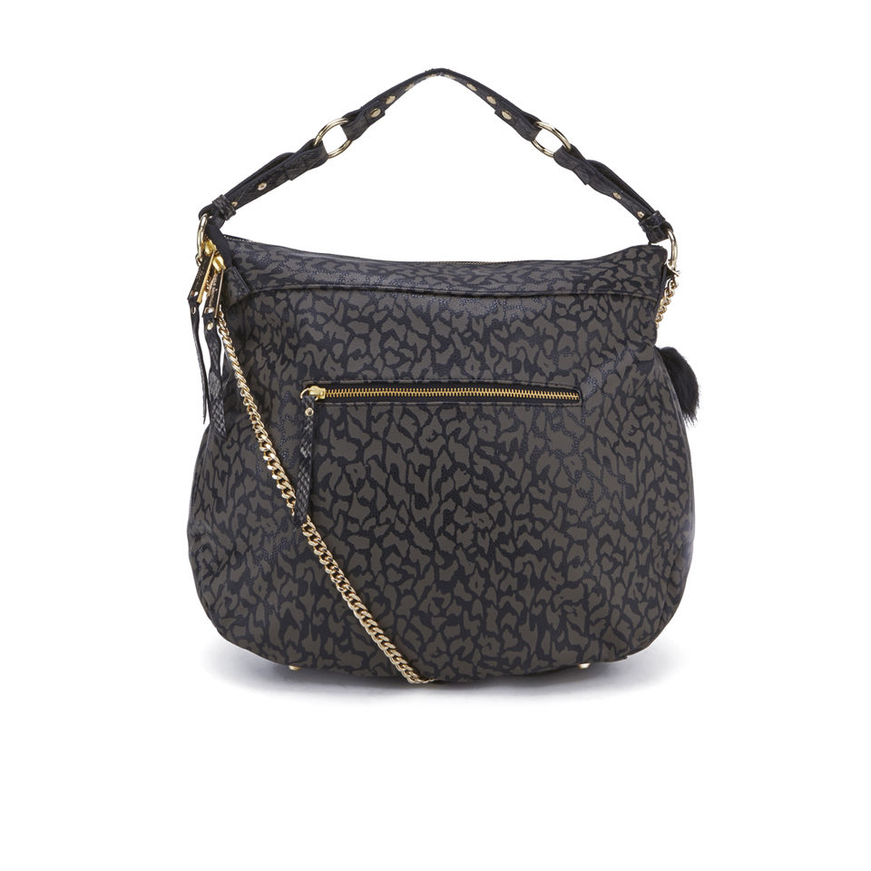 Paul's Boutique Women's Alexa Slouch Studded Bag - Black