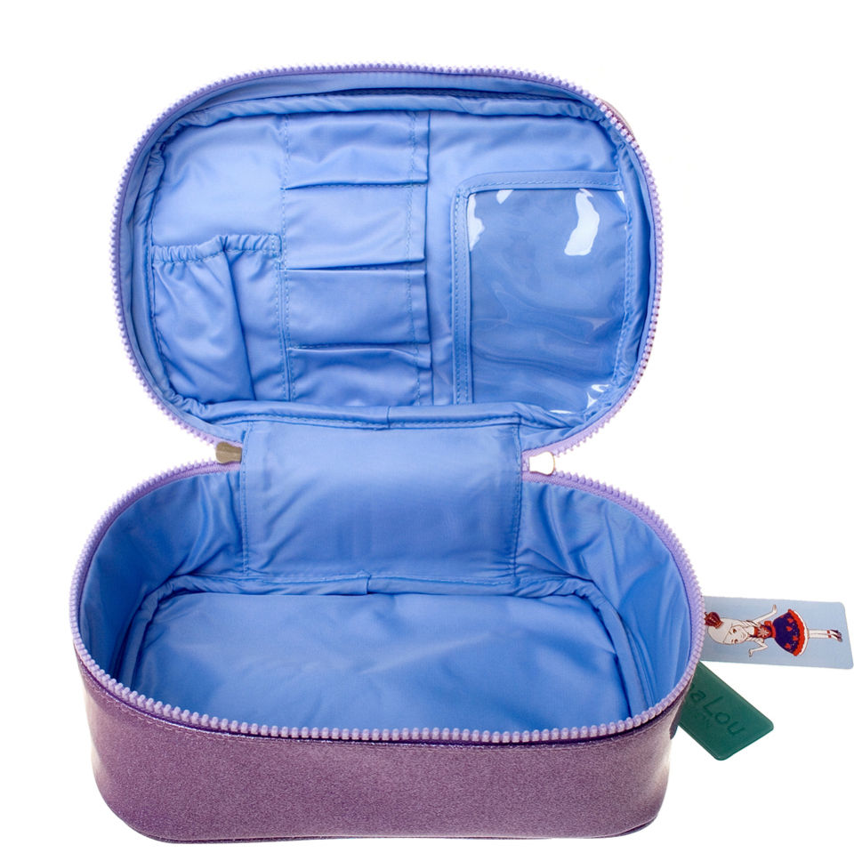 Anna Lou of London Vanity Case - Purple