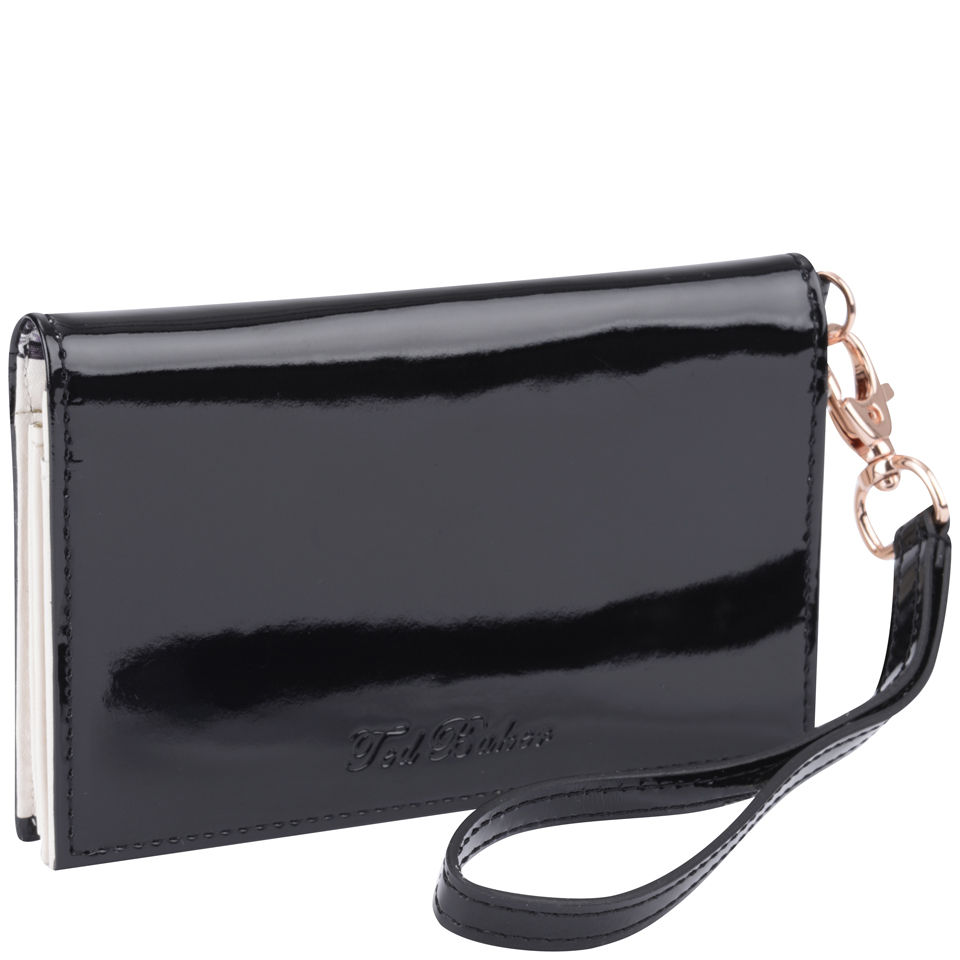 Ted Baker Women's Elorna Patent Leather Card Phone Case - Black