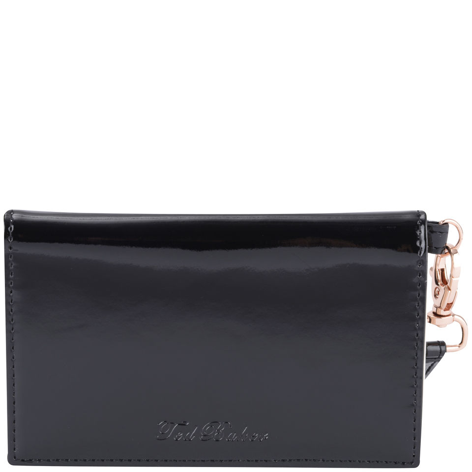 Ted Baker Women's Elorna Patent Leather Card Phone Case - Black