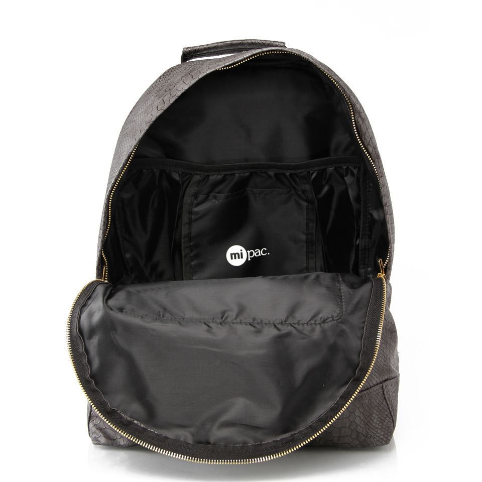 Mi Pac Gold Python Backpack Grey