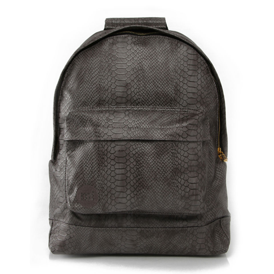 Mi Pac Gold Python Backpack Grey
