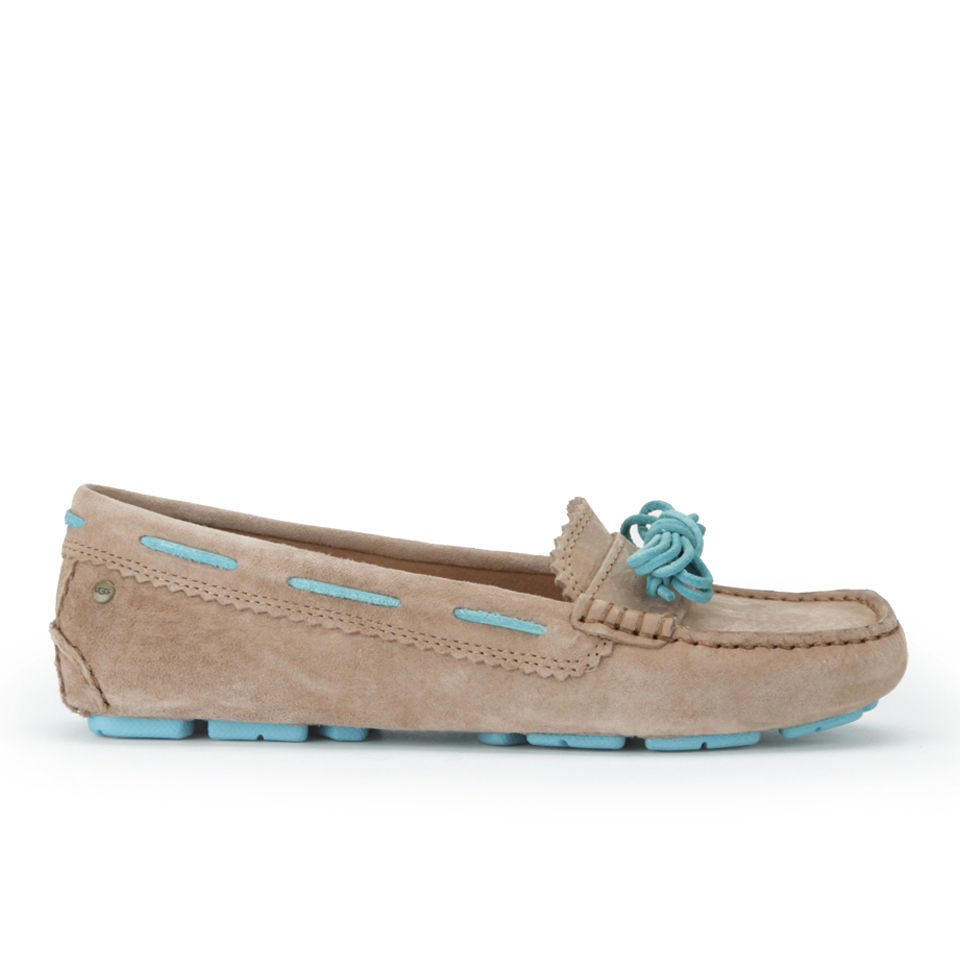 UGG Women s Meena Leather Moccasin Shoes Putty Coggles