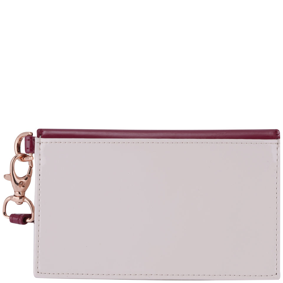 Ted Baker Women's Elorna Patent Leather Card Phone Case - Rhubarb
